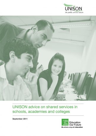 UNISON advice on shared services in schools, academies and colleges