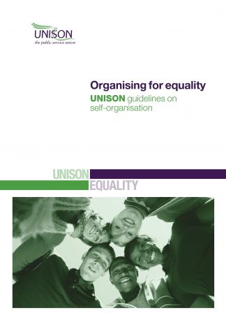 Organising for equality guidelines on self organisation