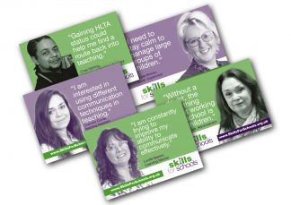 Skills for Schools - set of 5 postcards