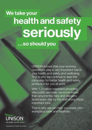 We take your health and safety seriously, so should you
