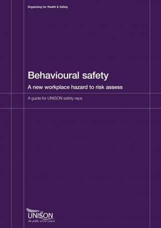Behavioural safety guide - a new workplace hazard to risk assess