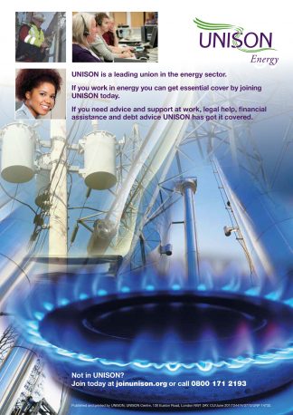 UNISON in energy poster