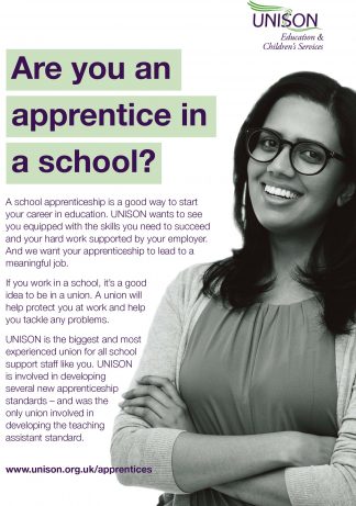 Are you an apprentice in a school?