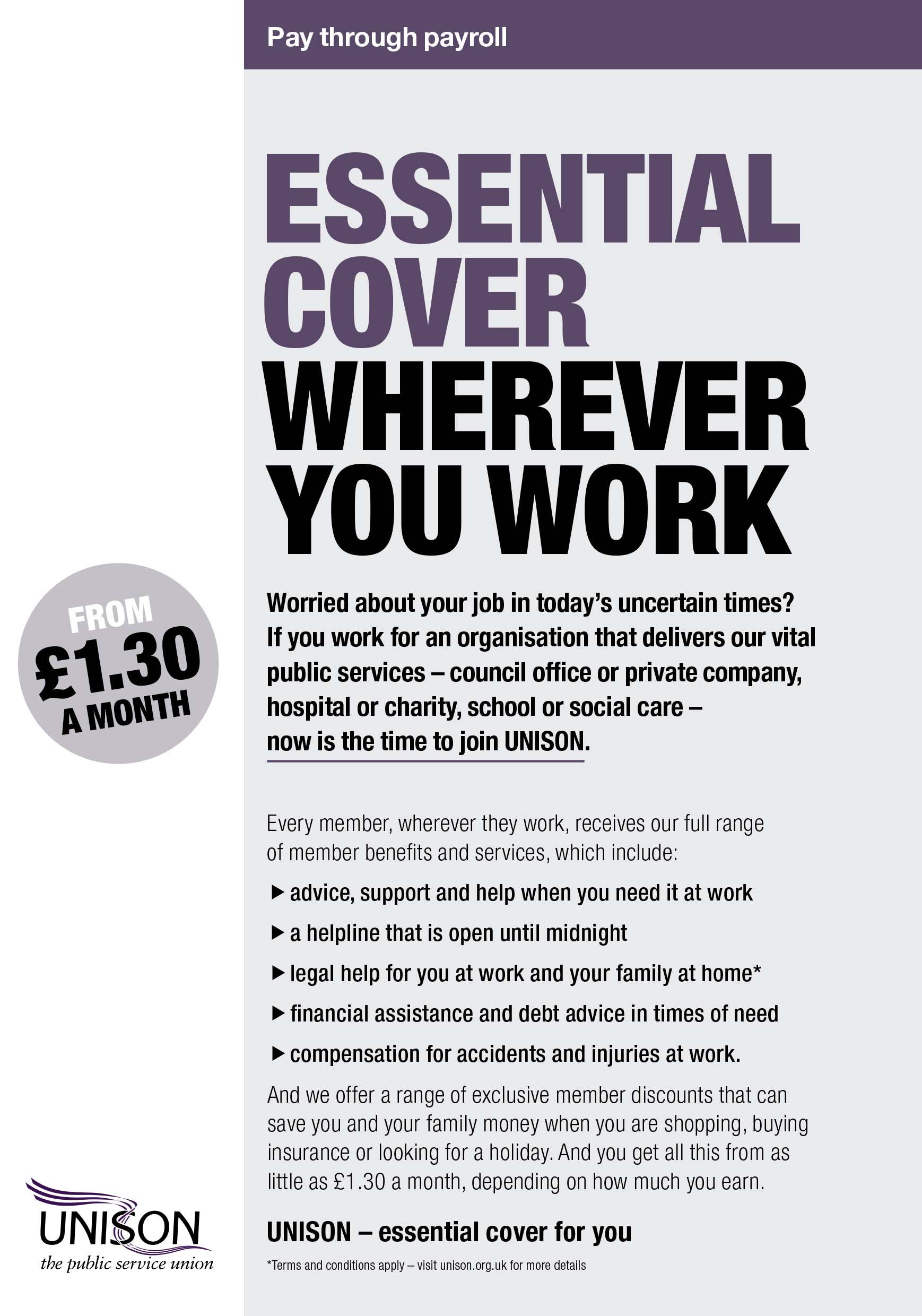 Join UNISON (DOCAS)