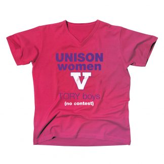 Tory Boys v Unison womens T Shirt