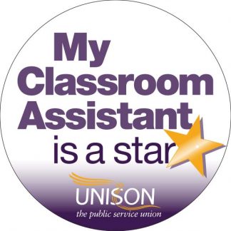 Classroom assistant star stickers