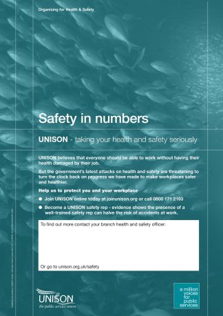 Safety in Numbers A4 poster