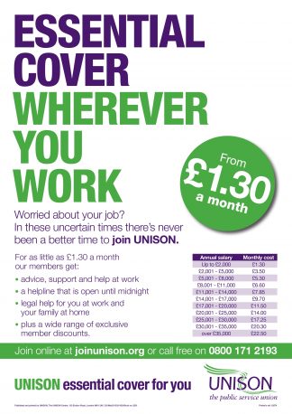 Recruitment A3 poster Wherever you Work