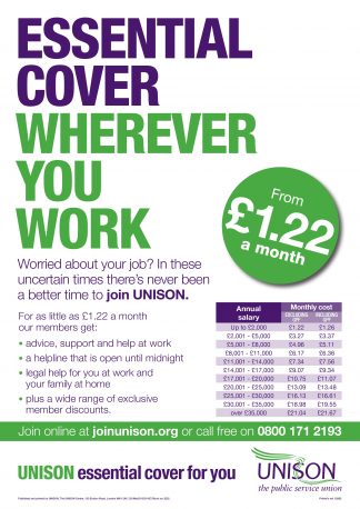 Recruitment A3 poster – Wherever you Work (Northern Ireland)