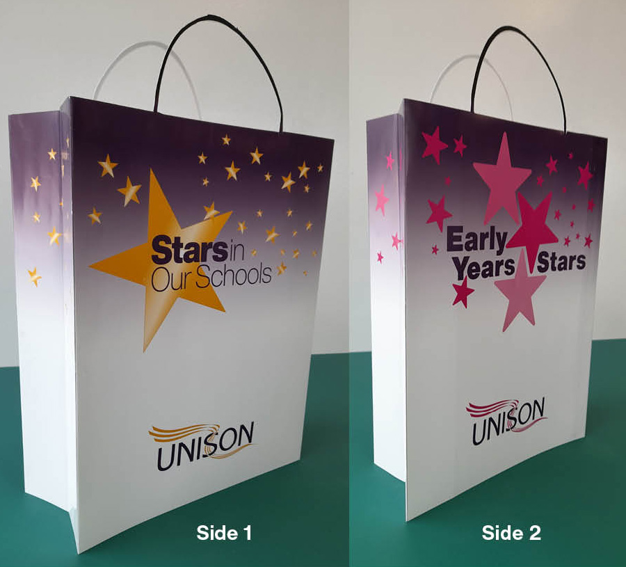 Stars in Our Schools/Early Years Stars - paper bags