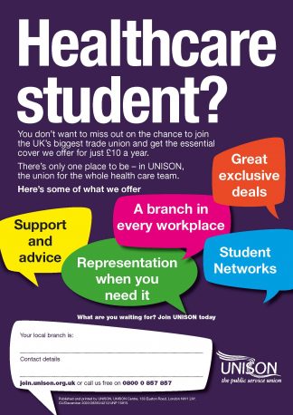 Healthcare Students poster