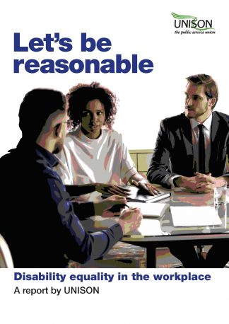 Let’s be reasonable. Disability report