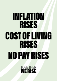 Cost of living A5 leaflet