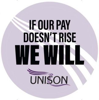 Pay doesn’t rise sticker