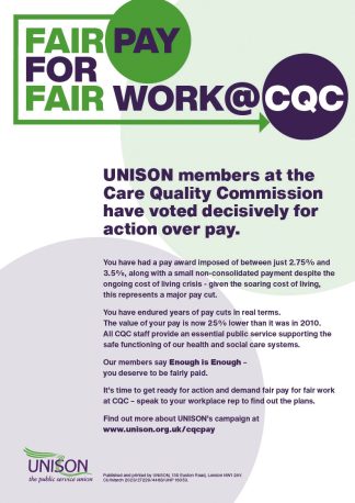CQC Pay - poster