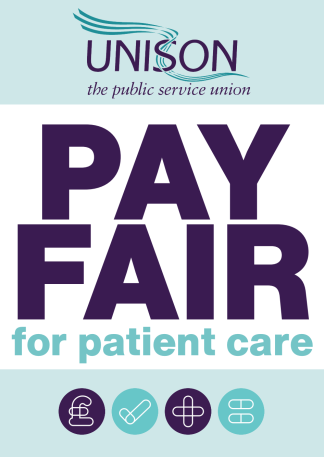Pay Fair for Patient Care placard