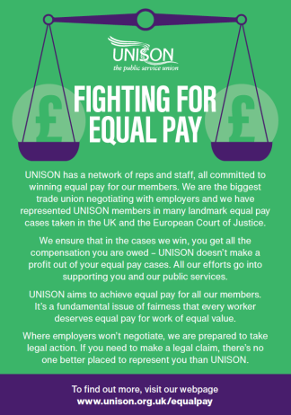 Equal Pay flyer