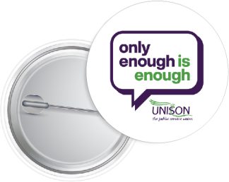Only Enough is Enough badge