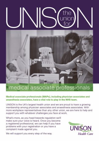 UNISON - the union for medical associate professionals