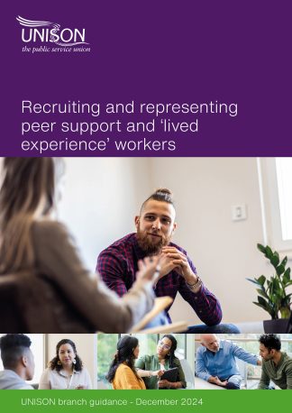 Branch guide - Recruitment and representing peer support and lived experience workers