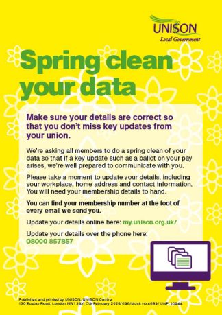 Spring Clean Your Data Leaflet