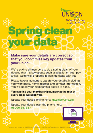 Spring clean your data – Police, Probation and CAFCASS