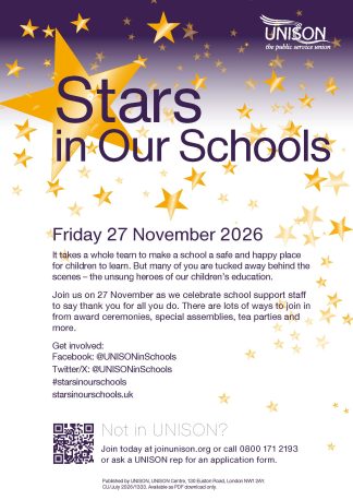 2026 Stars in Our Schools/Early Years Stars – poster