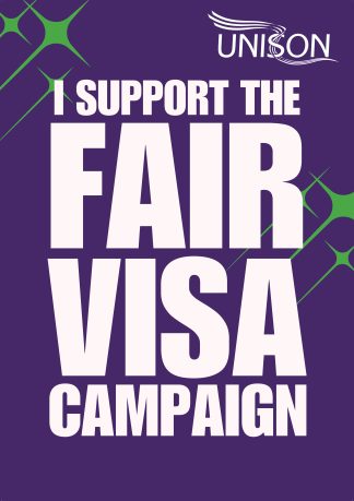 Fair visa placard