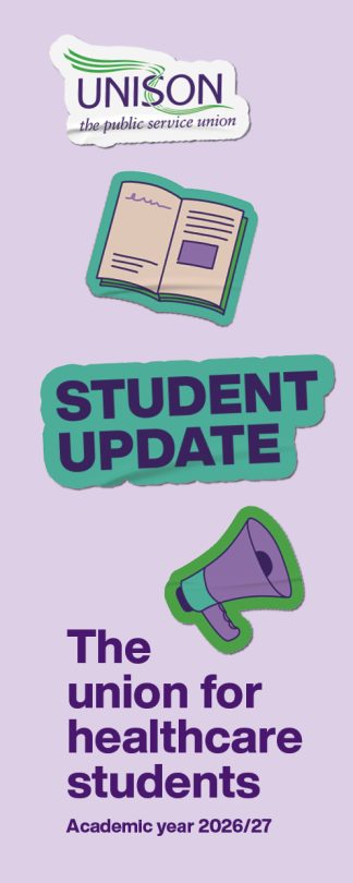 Healthcare student annual update